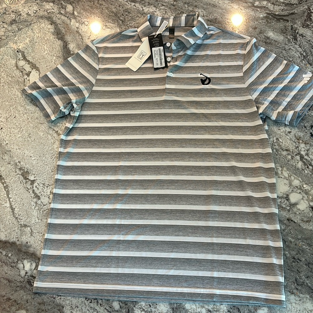 Men’s Adidas golf shirt large